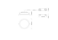 DOWNLIGHT COMFORT DALI OPAL D200 P 30W MS 940 OP WT LEDVANCE 4099854491009