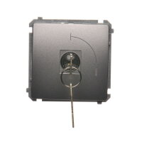 BMW1K.01/21 Jednopólový spínač na klíč -