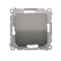 Přepínač střídavý, řazení 6, 10AX, 250V~ antracit mat, metalizované DW6.01/X/48