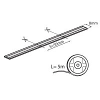 LED pásek LCOB 10,5W/M 24IP65-R KANLUX 39782