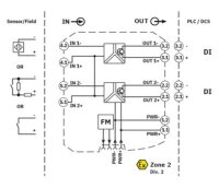 Oddělovací spínací zesilovač MACX MCR-SL-2NAM-T-SP PHOENIX CONTACT 2924281