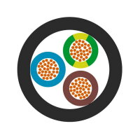 Silový vodič H05RN-F 3G0,75 (CGSU) (3x0,75)