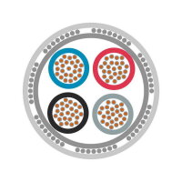 Připojovací kabel ÖLFLEX HEAT 205 C MC 4X0,75 PTFE/FEP LAPP 30016373