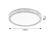 Stropní svítidlo MAUREC LED 18W RABALUX 75082