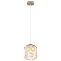 Závěsné svítidlo DICHTI písková 1xE27, max. 40W 230V GLOBO 15965H