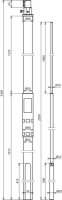 trubka podp.3200/50 GFK/Al 22/16/10/L250