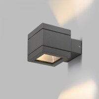 TELO nástěnná antracitová 230V G9 40W IP44 RENDL R10554