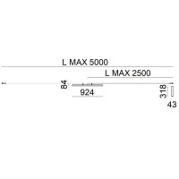 9332 - LIRA TES.L900 31W CORTEN