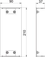 OBO 6276973 Koncový díl GA-E90130EL