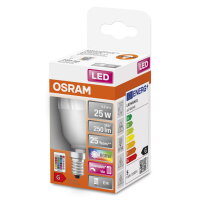 LEDSCLP25REM 4,2W/827 230VFR E14FS1OSRAM