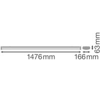 LINEAR SURFACE IP44 ZIGBEE 45W 840 WT IP44 LEDVANCE 4099854515156