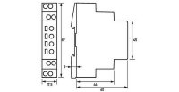 Časové relé RZM 128 12 V ... 240 V AC/DC DOEPKE 09980715