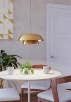 Závěsné svítidlo CENCIARA E27 černá/kartáčovaná mosaz 1X40W EGLO 900849