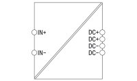 Převodník DC/DC vstupní napětí 24 V DC Výstupní napětí 12 V DC WAGO 787-1650