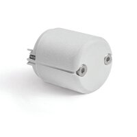 Záslepka KLUŚ JAZ-DUO-W pro LED hliníkové profily bílá /42660/