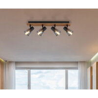 Stropní svítidlo CLAUDE hnědá 4xE14, max. 40W 230V GLOBO 54307-4W
