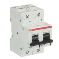 S802S-UCK25 jistič char. K 2p 25A 250V DC Icu 50kA ABB 2CCS862001R1517