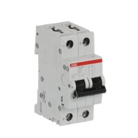 ABB S202MT-C6UC 2F jistič 6 A char. C 10kA 440V AC/DC pro kolejová vozidla