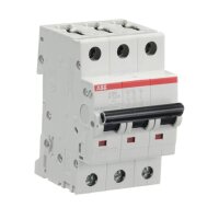 S203-K32 3 fázový jistič 32 A char. K 6kA ABB 2CDS253001R0537