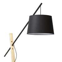 DANTE stojanová černá dřevo 230V E27 25W RENDL R13653