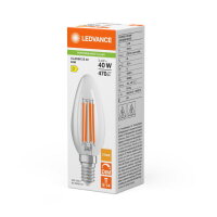 LED CLASSIC B DIM P 3.4W 827 Clear E14 LEDVANCE 4099854439049
