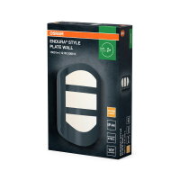 ENDURA STYLE PLATE Wall 12.5W Dark Grey OSRAM 4099854510137