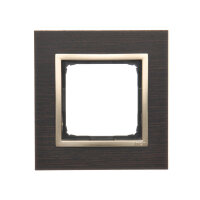 Rámeček 1 -násobný Simon 54 Nature, IP20/IP44 dřevěný zlaté wenge DRN1/85