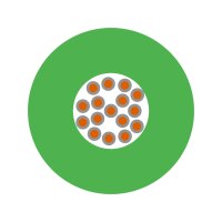 Jednožilový vodič ÖLFLEX HEAT 180 SiF 1X2,5 GN zelená LAPP 0052006