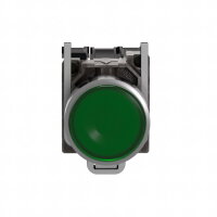 Schneider xB4BW33M5 Ovládač stiskací prosvětlený,lícující,1Z+1V,230-240V,zelený