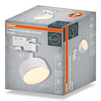 1-Phase Tracking Spot Clear GX53 WHITE OSRAM 4099854599910