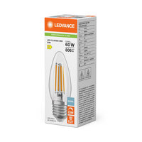 Světelný zdroj LED CLASSIC B DIM P 5.9W 865 Clear E27 LEDVANCE 4099854778100