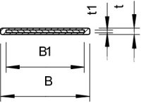 6490280 SBR 15 FSK Upínací pás