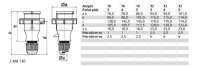 Vidlice 16A 5p 400V IP67 6h BALS 210589