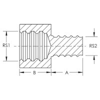 redukční spojka M8xM6 CADDY RMF8-6 583720