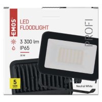 LED reflektor INOVO 30W, antracit, neutrální bílá EMOS ZS2632