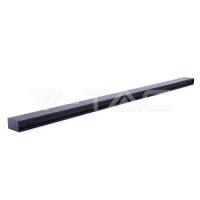 Hanging Aluminum Track Rail Black