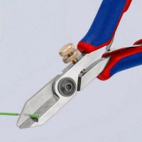 Kleště na odstranění izolace pro elektroniku 140 mm KNIPEX 11 82 130