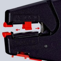 KNIPEX 1240200 odizolovací kleště profesionální pro průřezy 0,03-10mm2 SCORA 10