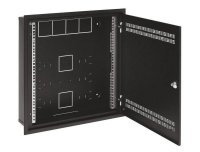 Rozvaděč SOHO LC-18 do zdi, lišty 2U,4U,11U 550x550 RAL9005, rámeček k zazdění