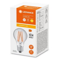 Světelný zdroj LEDVANCE LED CLASSIC A DAYLIGHT SENSOR S 4.9W 827 Clear E27