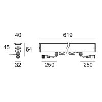 XENIA-A PRO 61 L.619 DALI AM LINEA LIGHT C00595AMNEF