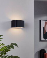 Nástěnné svítidlo SANIA 4 LED černá/bílá 6W IP20 EGLO 901016