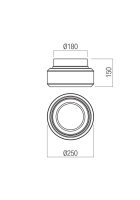 Stropní svítidlo SOLERA PL LED 18W 3000K/4000K REDO 01-3588