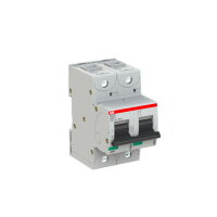S802S-UCB13 jistič char. B 2p 13A 250V DC Icu 50kA ABB 2CCS862001R1135