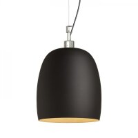 COROA NEW 28 závěsná černá chrom 230V E27 53W RENDL R13825