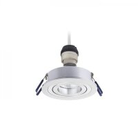 PASADENA GU10 R zápustná česaný hliník 230V GU10 50W RENDL R12708