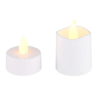 Dekorativní lampa CANDLY bílá 0,02W GLOBO 28101