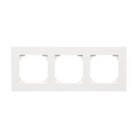 Rámeček 3 násobný bílá matná KONTAKT SIMON TR3/111
