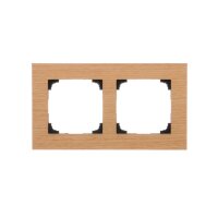 Rámeček 2 násobný, dřevěný dub světlý KONTAKT SIMON TRN2/185