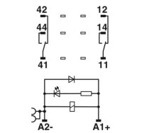 Reléový modul RIF-2-RPT-PHS-LDP-24DC/2X21 PHOENIX CONTACT 1577412
